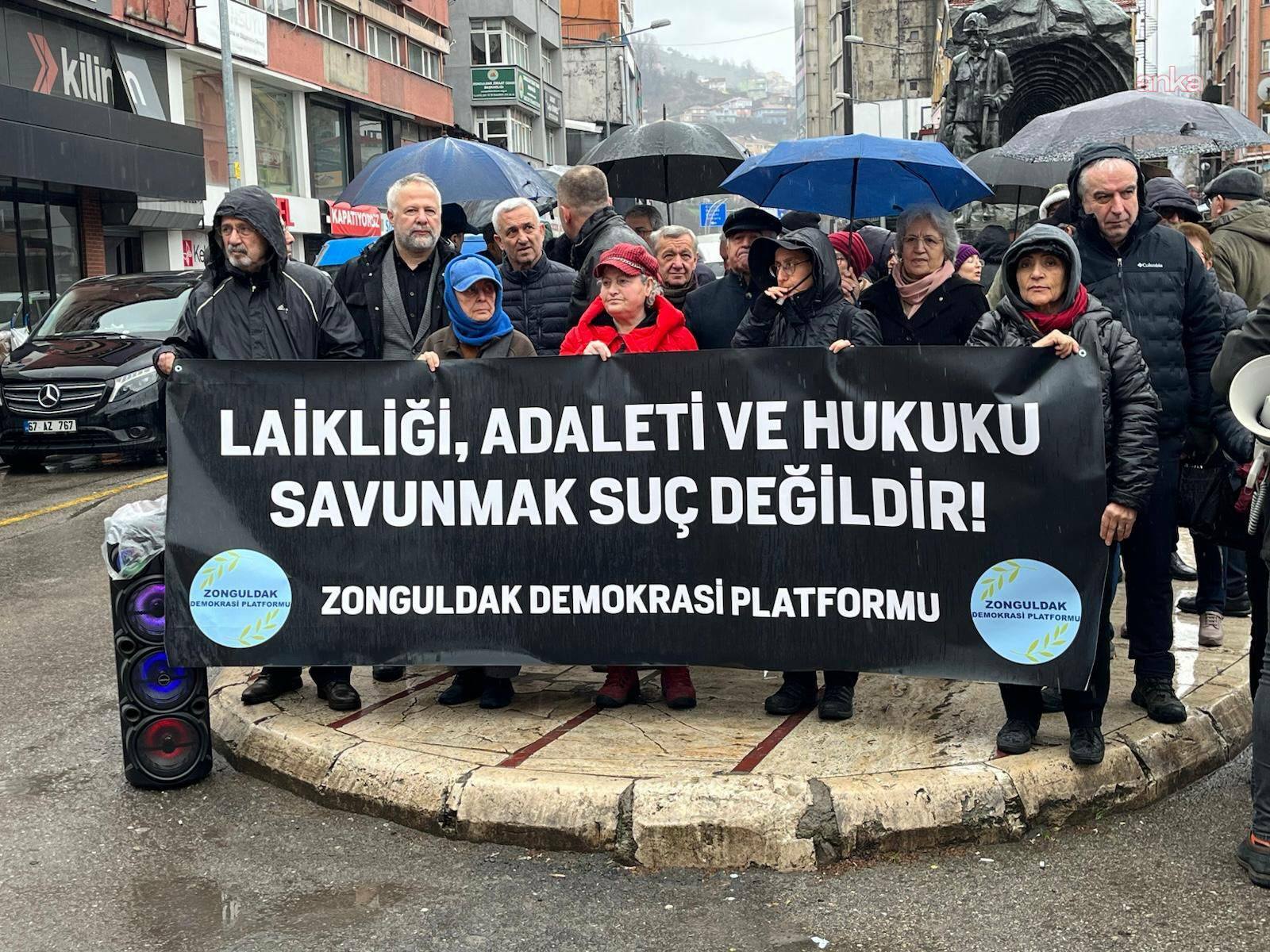 Zonguldak'ta "Laikliği birlikte savunuyoruz" bildirisine destek açıklaması