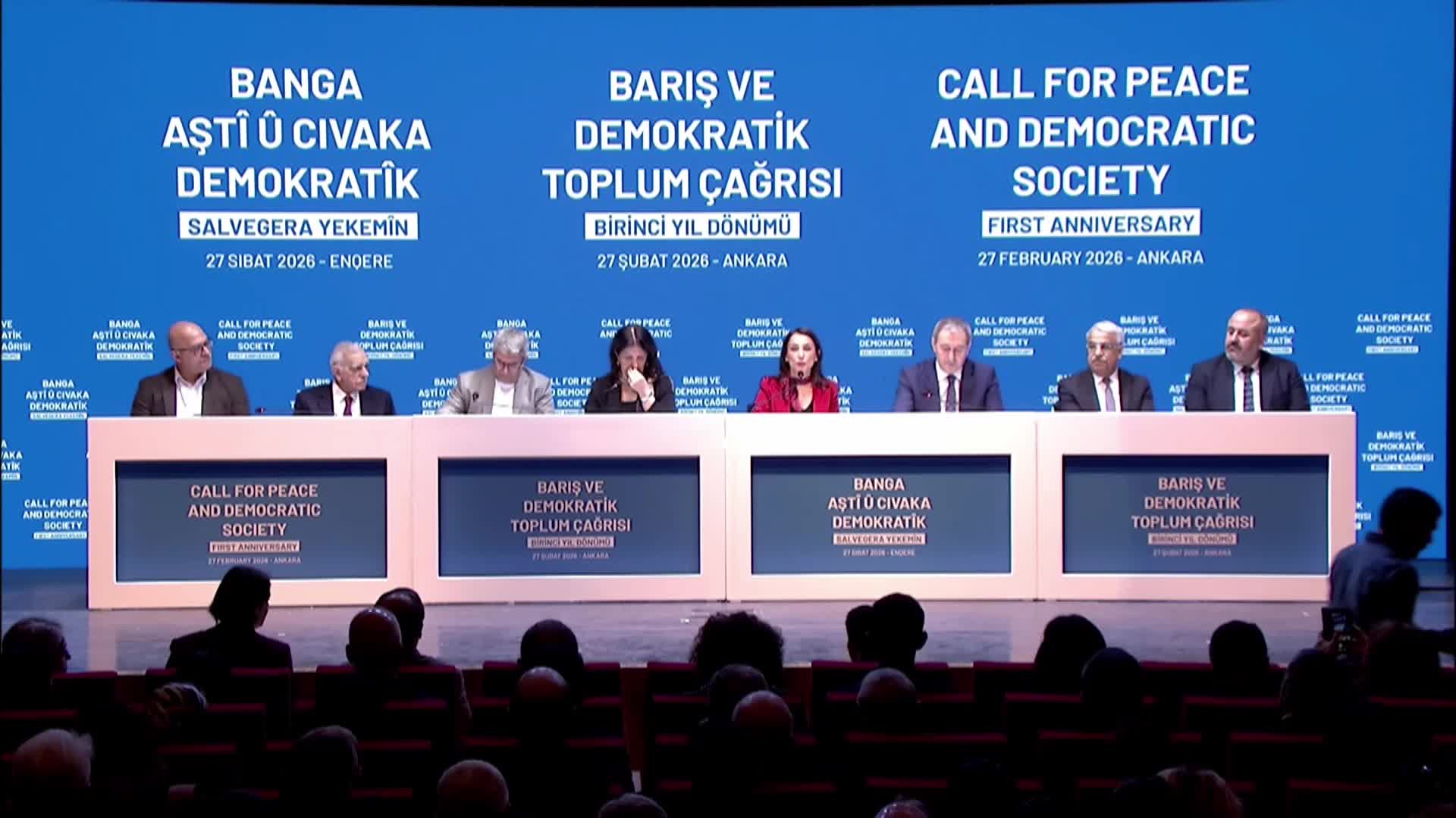 27 Şubat Barış ve Demokratik Toplum Çağrısı'nın birinci yılı... Tülay Hatimoğulları: "Öcalan'ın çağrısıyla beraber oluşan yeni süreçte demokratik cumhuriyetin inşası için çok şey yapabiliriz"