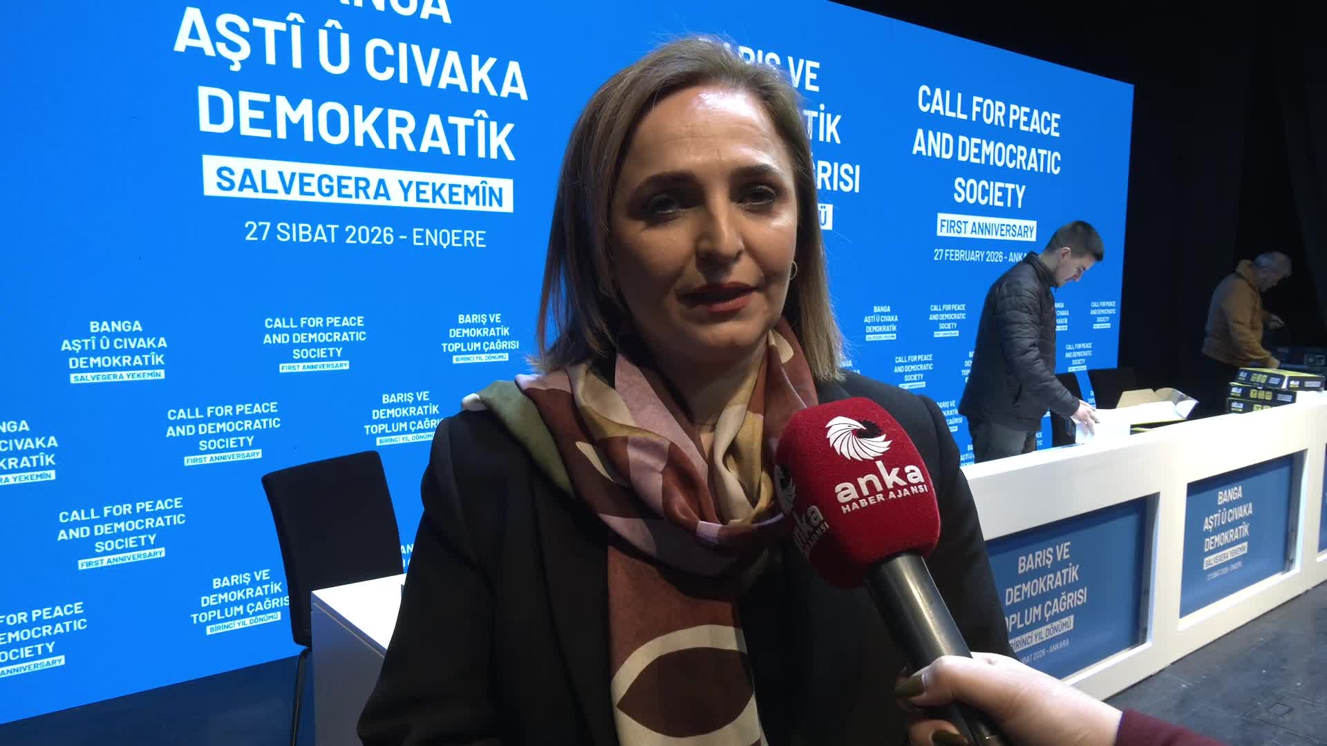 27 Şubat Barış ve Demokratik Toplum Çağrısı'nın birinci yılı...  Ayşegül Doğan: "Anayasal vatandaşlığın nasıl olacağı, hiç kimseye dinin, dilin, milliyetin empoze edilmemesinin gerekliliği esasen ortak ihtiyaçtır"