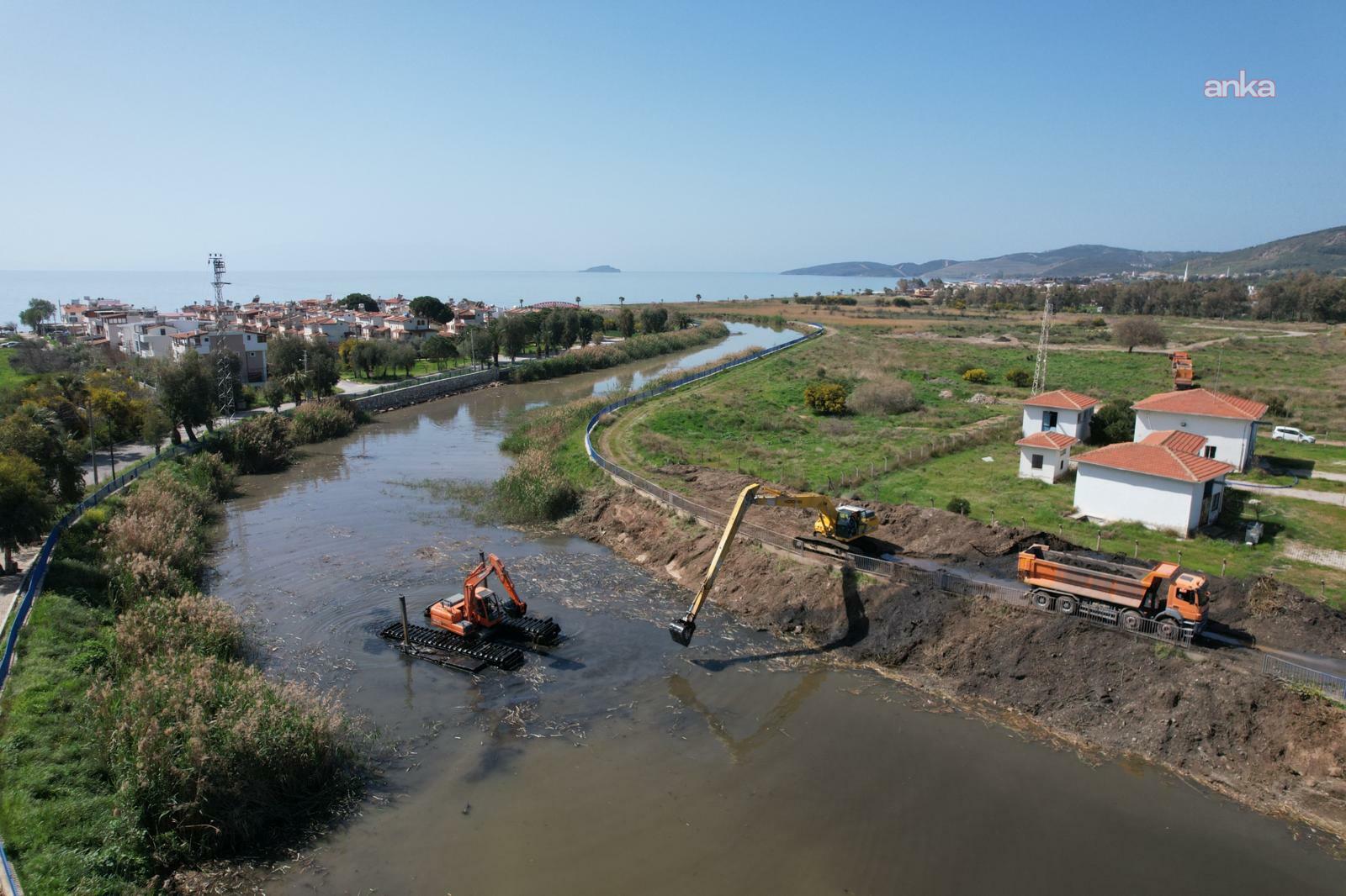 İzmir'de derelerden 125 bin ton malzeme çıkarıldı