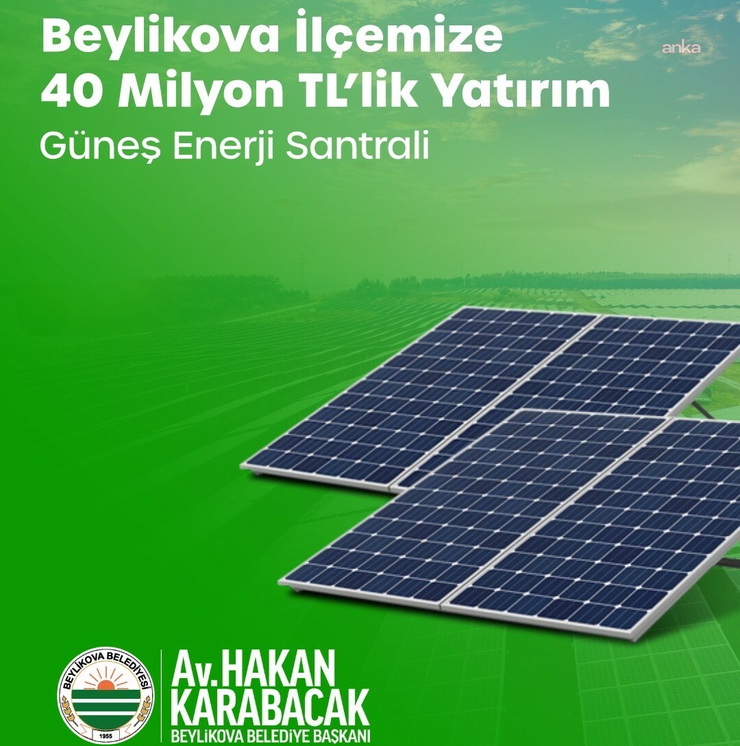 Beylikova’ya 40 milyon TL’lik çevreci yatırım