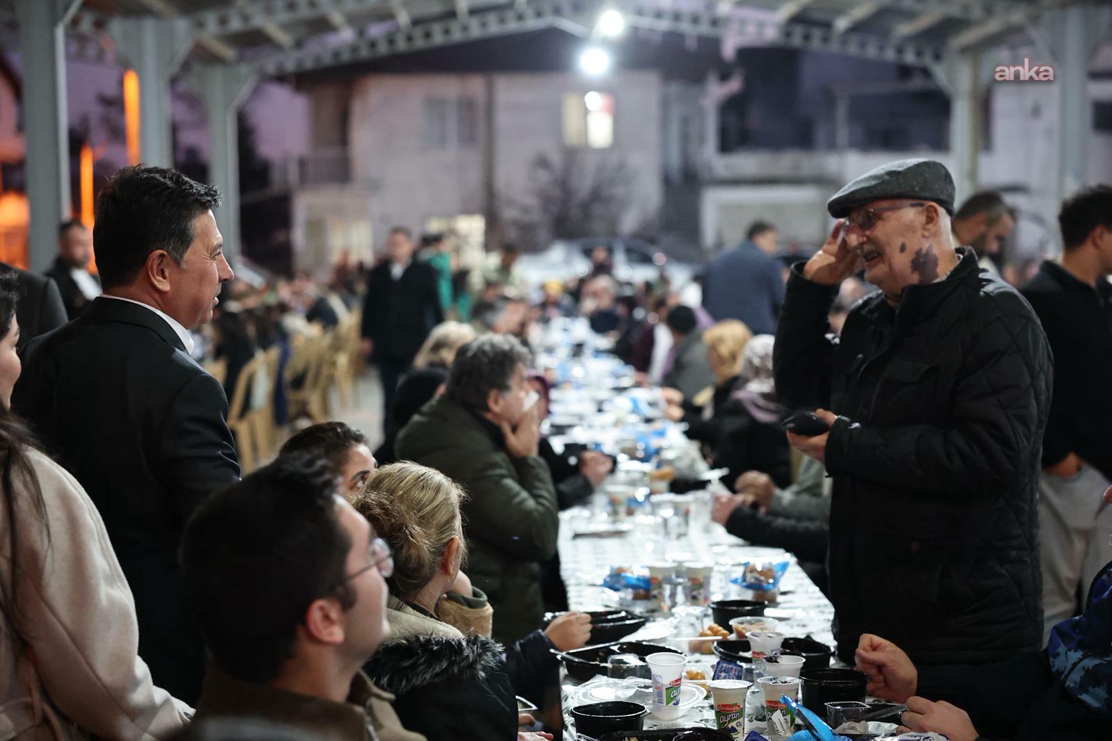 Muğla Büyükşehir Belediyesi'nin iftar sofrası Datça'da kuruldu