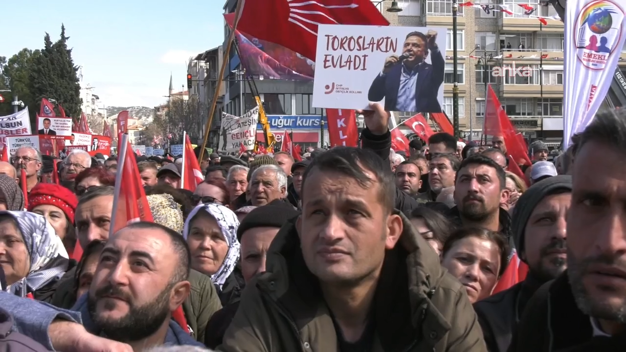 CHP’nin "Millet İradesine Sahip Çıkıyor" mitinglerinin 93'üncüsü Burdur'da... Özel, İmamoğlu'na yeni dava açıldığını duyurdu