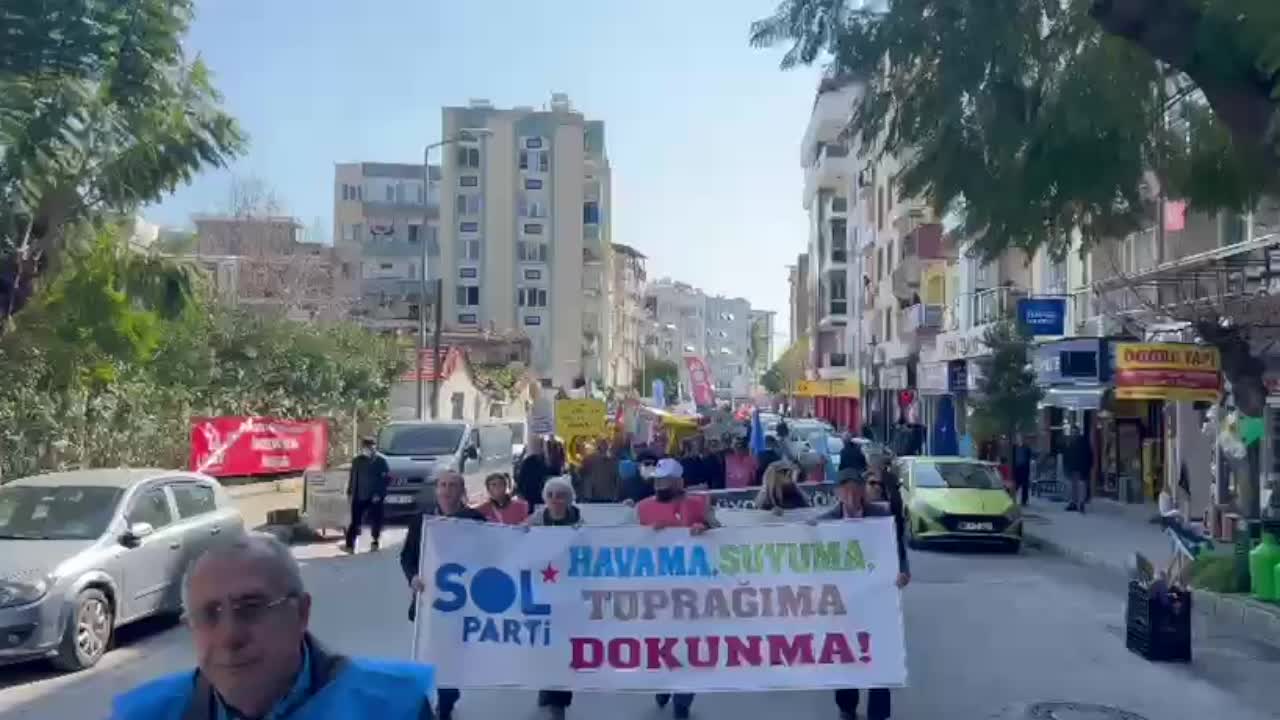 SOL Parti, Söke’de yürüyüş düzenledi