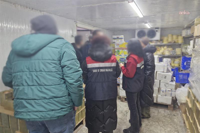 Rize'de mevzuata aykırı 9 ton 750 kilogram gıdaya el konuldu