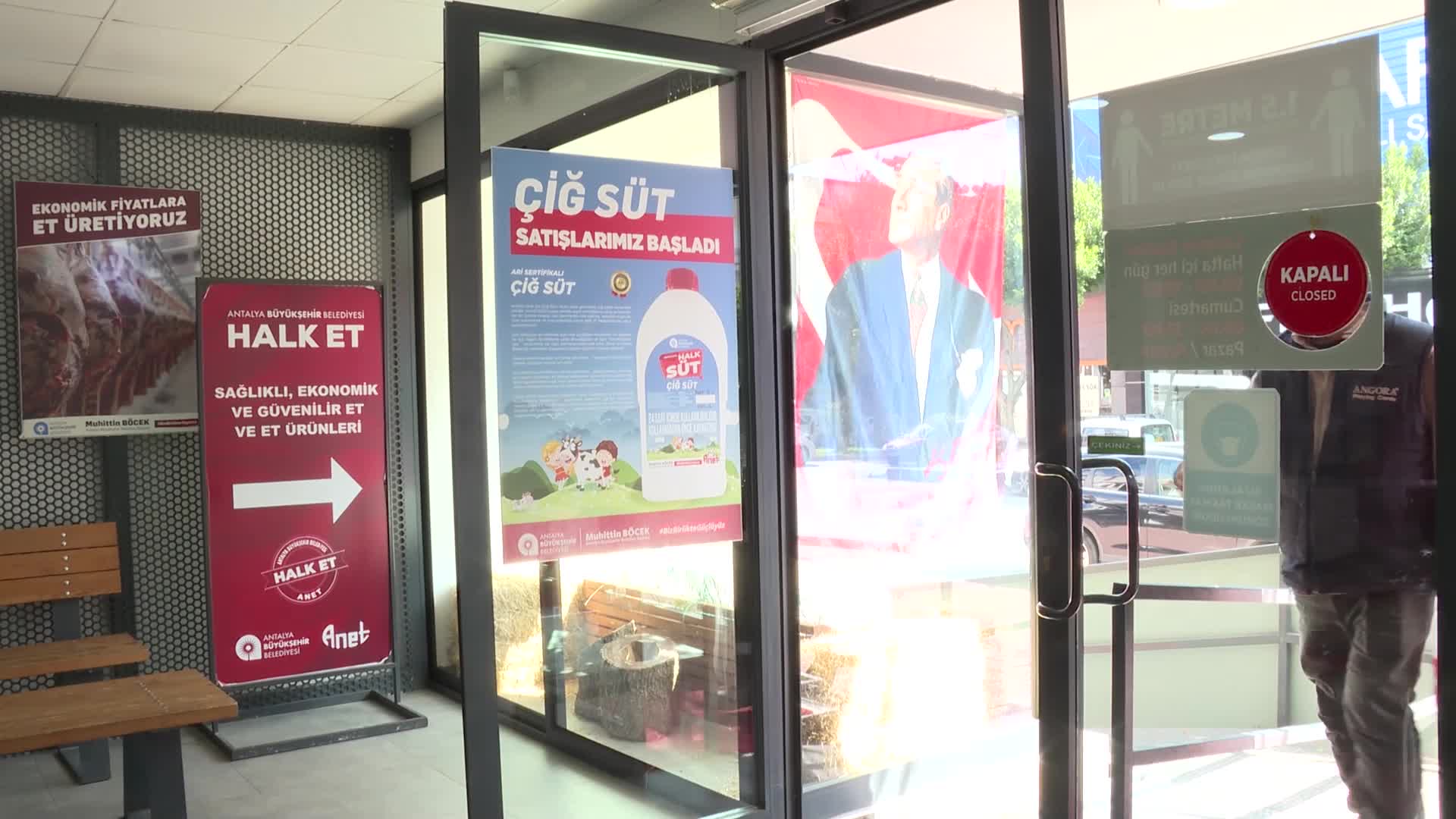 Antalyalılardan Halk Et'e ramazan ayında yoğun ilgi