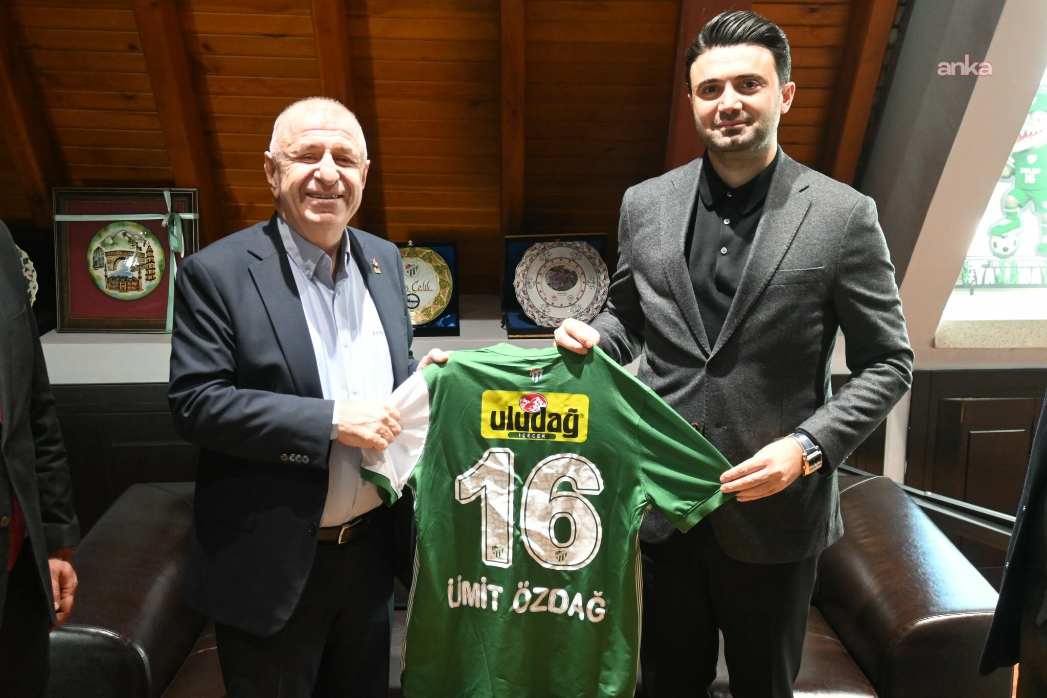 Ümit Özdağ'dan Bursaspor'a ziyaret