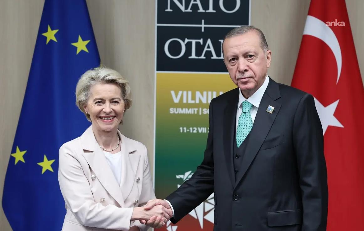 Cumhurbaşkanı Erdoğan, AB Komisyonu Başkanı Leyen ile İran'a yönelik saldırıları görüştü