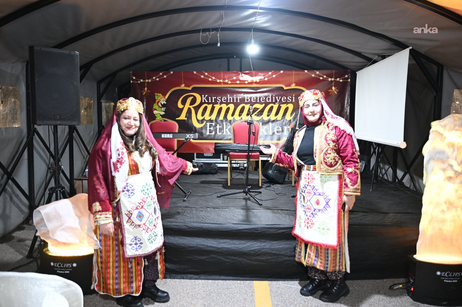Kırşehir Belediyesi'nden Bülent Ecevit Parkı'nda ramazan etkinliği
