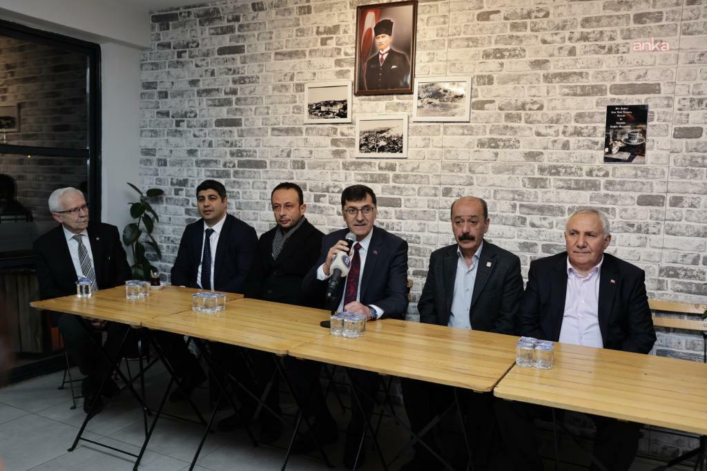 Kütahya Belediye Başkanı Kahveci, "Ramazan’da Başkanla Akşam Çayı" programında vatandaşlarla buluştu
