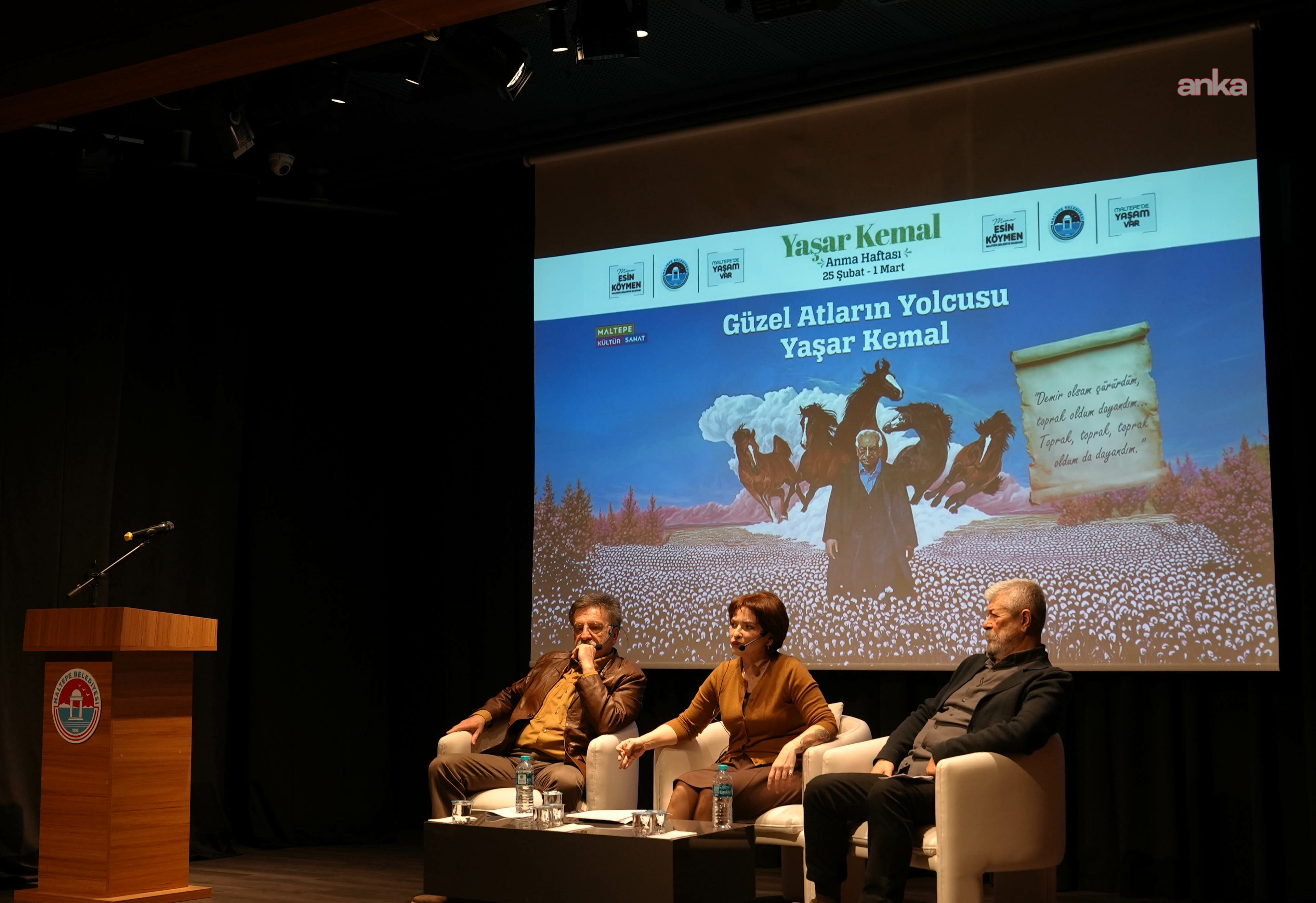 Maltepe Belediyesi, Yaşar Kemal'i düzenlediği panelle andı