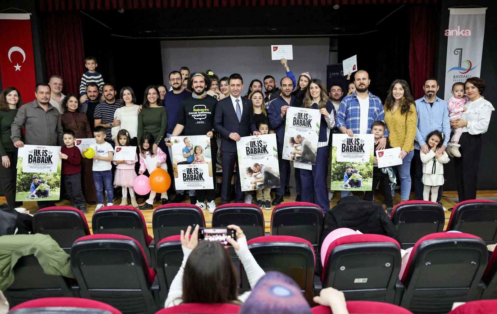 İzmir Büyükşehir Belediyesi’nin Baba Destek Eğitim Programı sürüyor