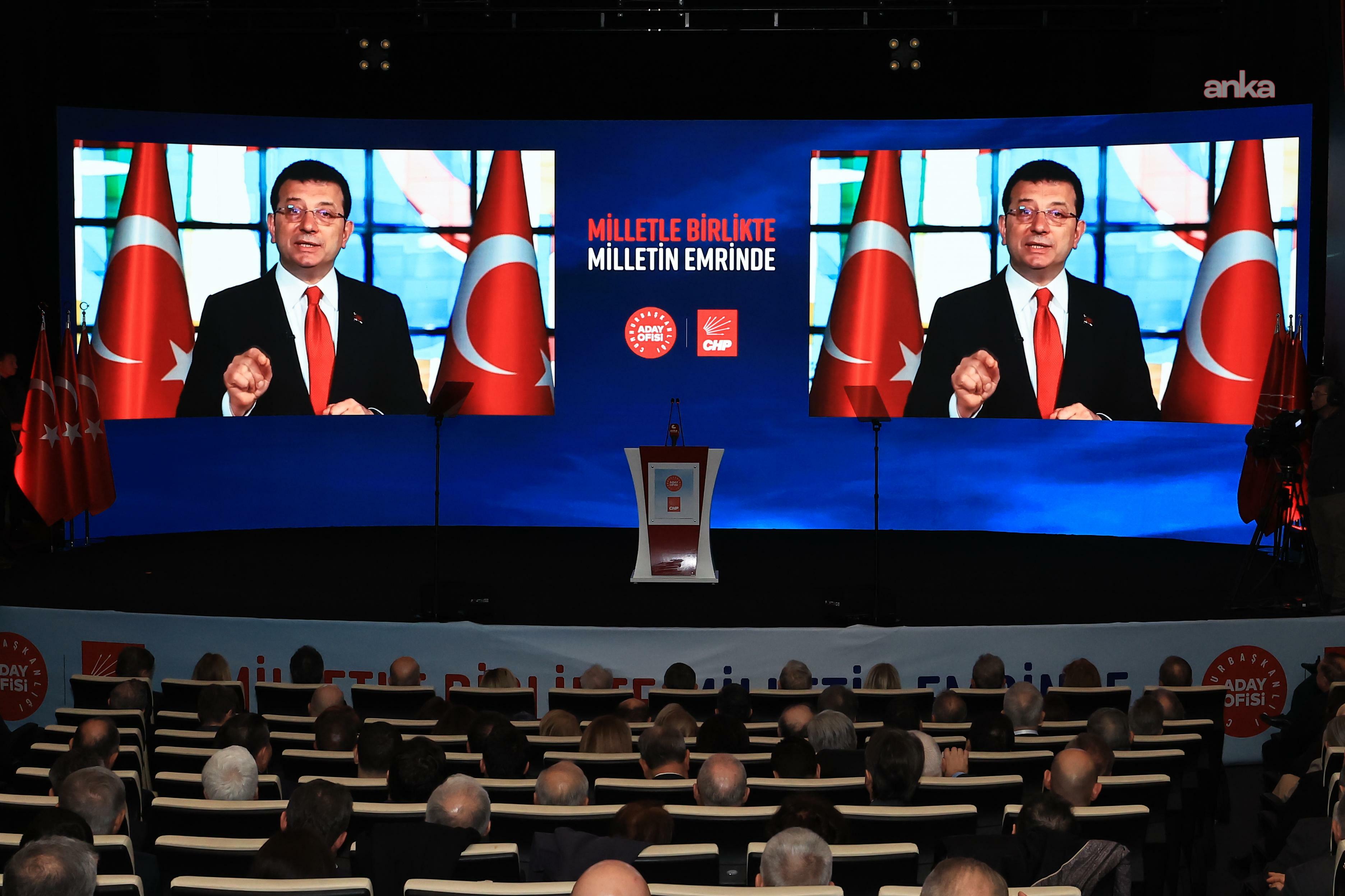 CHP'nin "Milletle Birlikte Milletin Emrinde" buluşması... Ekrem İmamoğlu: "Ülkenin makus talihini, yüzyıl önce olduğu gibi, ancak CHP değiştirebilir"