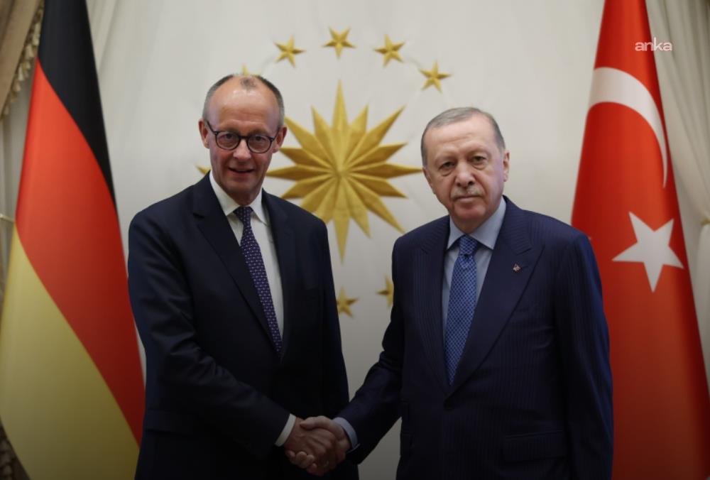 Cumhurbaşkanı Erdoğan, Almanya Şansölyesi Merz ile telefonda görüştü