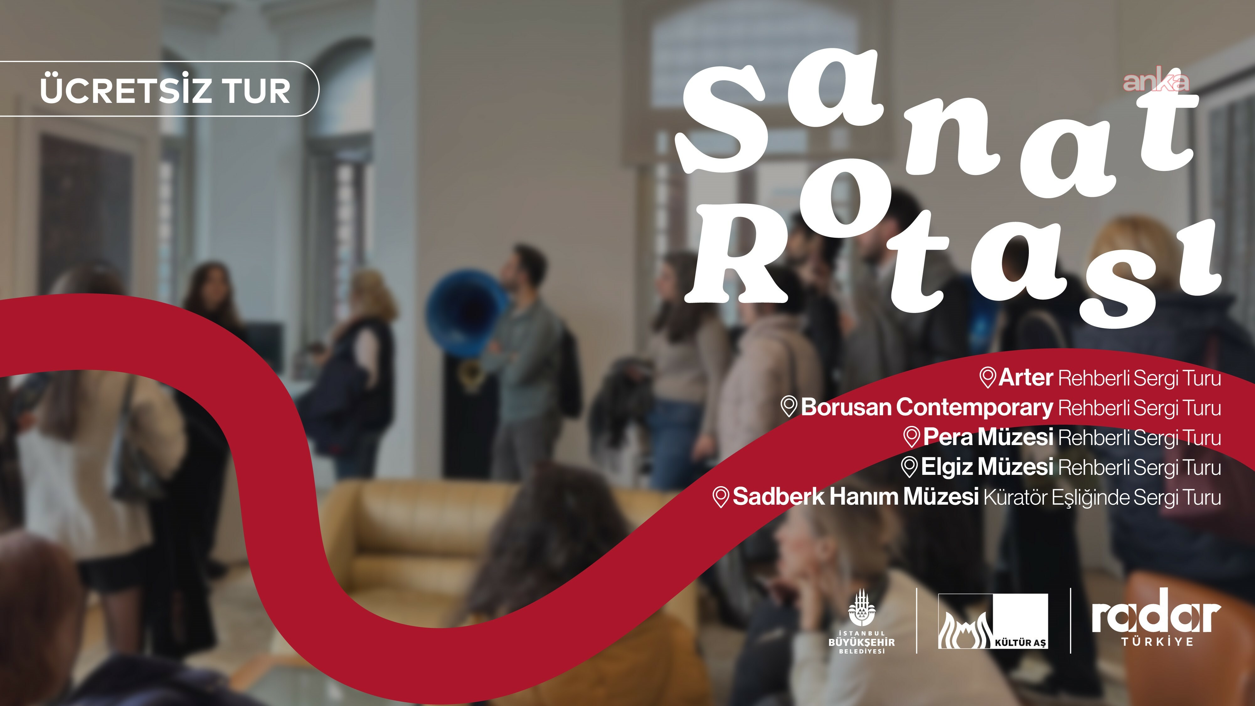 İBB Kültür AŞ’nin rehberli sergi turları “Sanat Rotası” mart ayında da devam ediyor