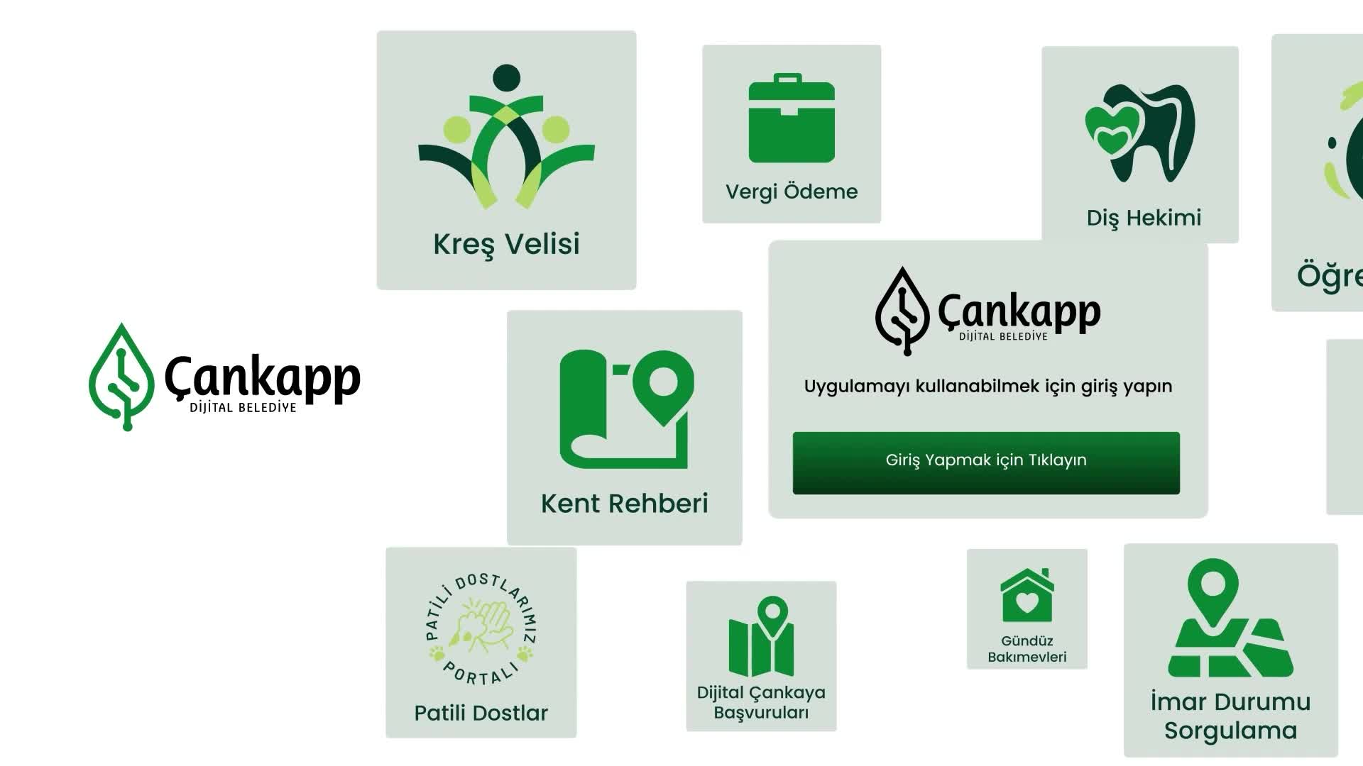 Çankaya Belediyesi’nin dijital yüzü “Çankapp” yayında