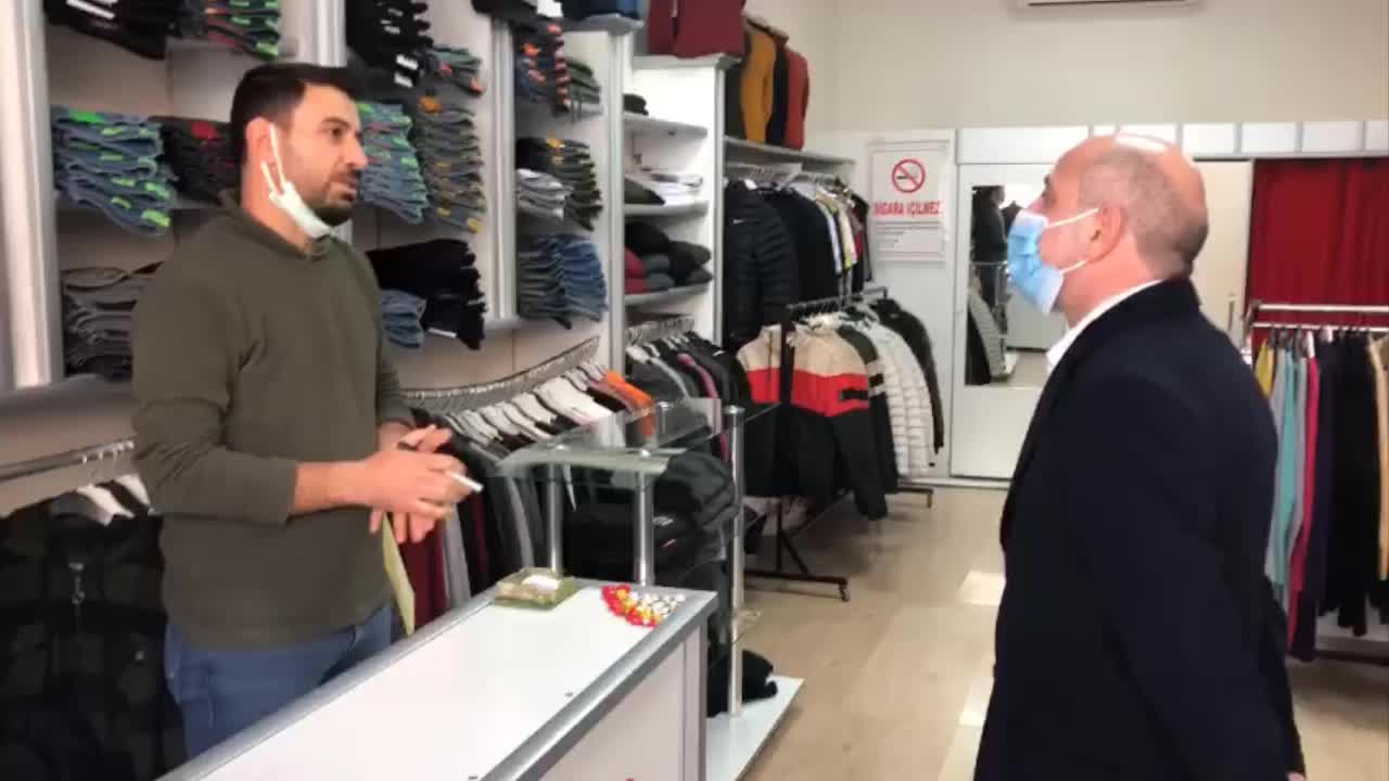 CHP'Lİ ÖZTUNÇ KAHRAMANMARAŞ'TA ESNAFI ZİYARET ETTİ; BİR DOKUNDU BİN AH İŞİTTİ