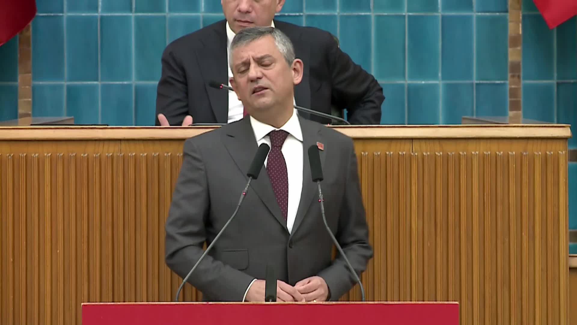 CHP Grup Toplantısı... Özgür Özel, TBMM iftarına katılmayacağını açıkladı: "Bu akşam iftara Sincan Cezaevin’de Tanju'nun yanına gideceğim"