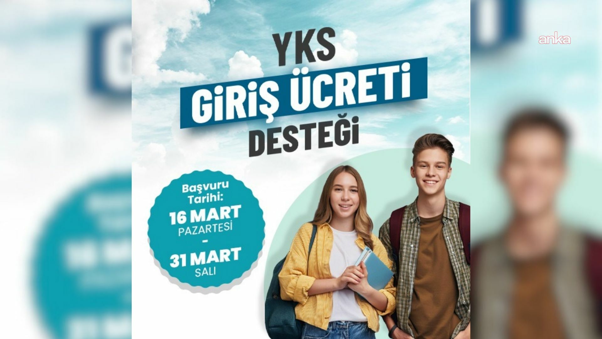 Ataşehir Belediyesi’nden öğrencilere YKS başvuru ücreti desteği