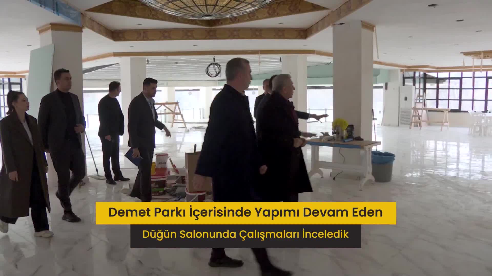 Mansur Yavaş: "Yenimahalle Demetevler Parkı içinde üçüncü ücretsiz düğün salonunu çok yakında hizmete açıyoruz"