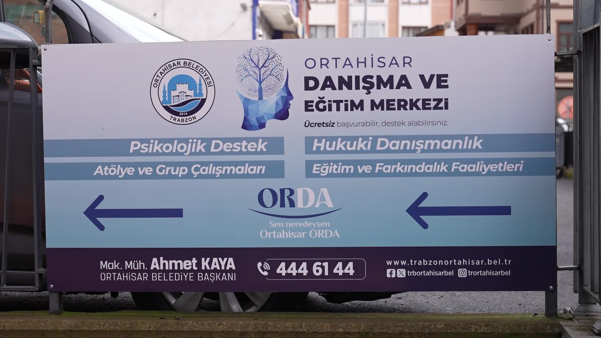 Ortahisar Danışma ve Eğitim Merkezi hizmete açıldı... Başkan Kaya: “Maddi imkanları kısıtlı vatandaşlarımıza ücretsiz hizmet vermenin mutluluğunu yaşayacağız”