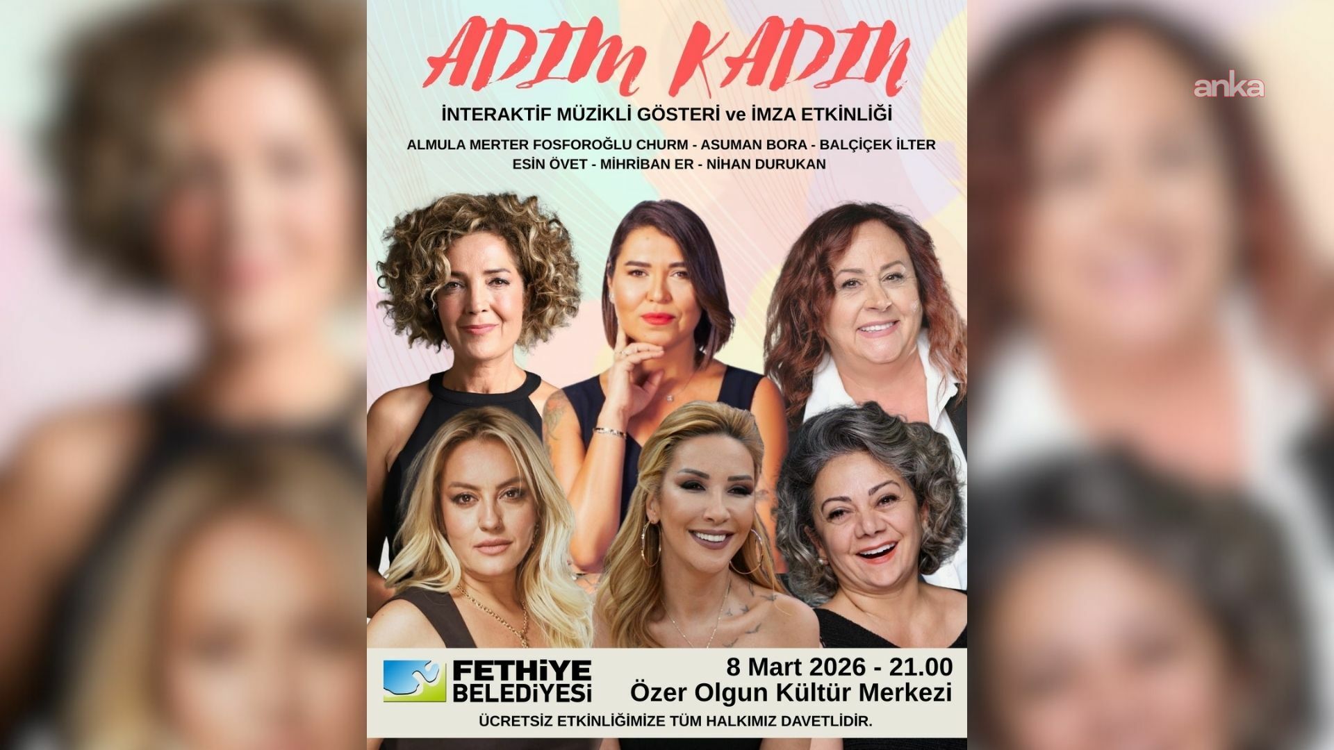 Fethiye’de 8 Mart, zengin bir programla kutlanacak