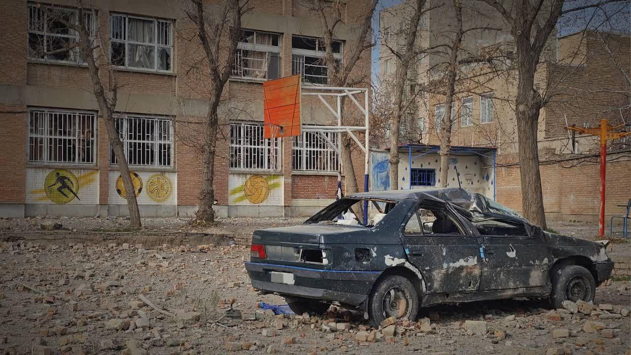 İsrail, Batı Azerbaycan eyaletinde bir okula ve kan transfüzyon kurumu binasına saldırdı