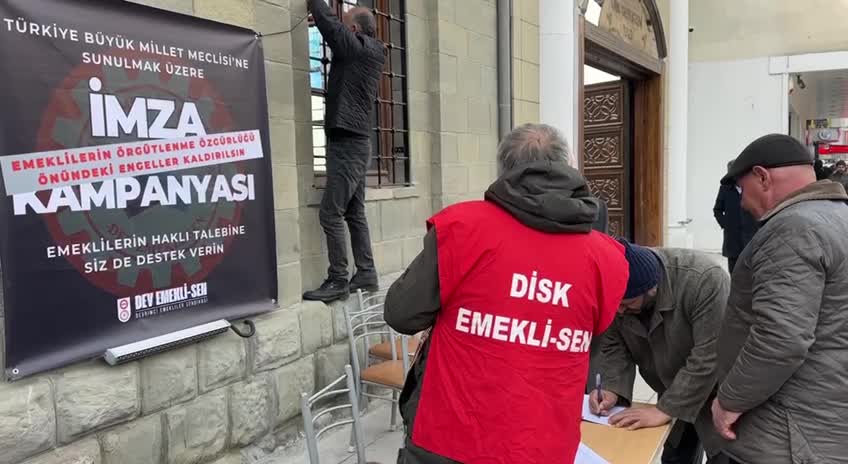 Devrimci Emekliler Sendikası Van Şube Başkanı Sayyiğit: "Bayram ikramiyesi en az bir asgari ücret seviyesine çıkarılmalı"