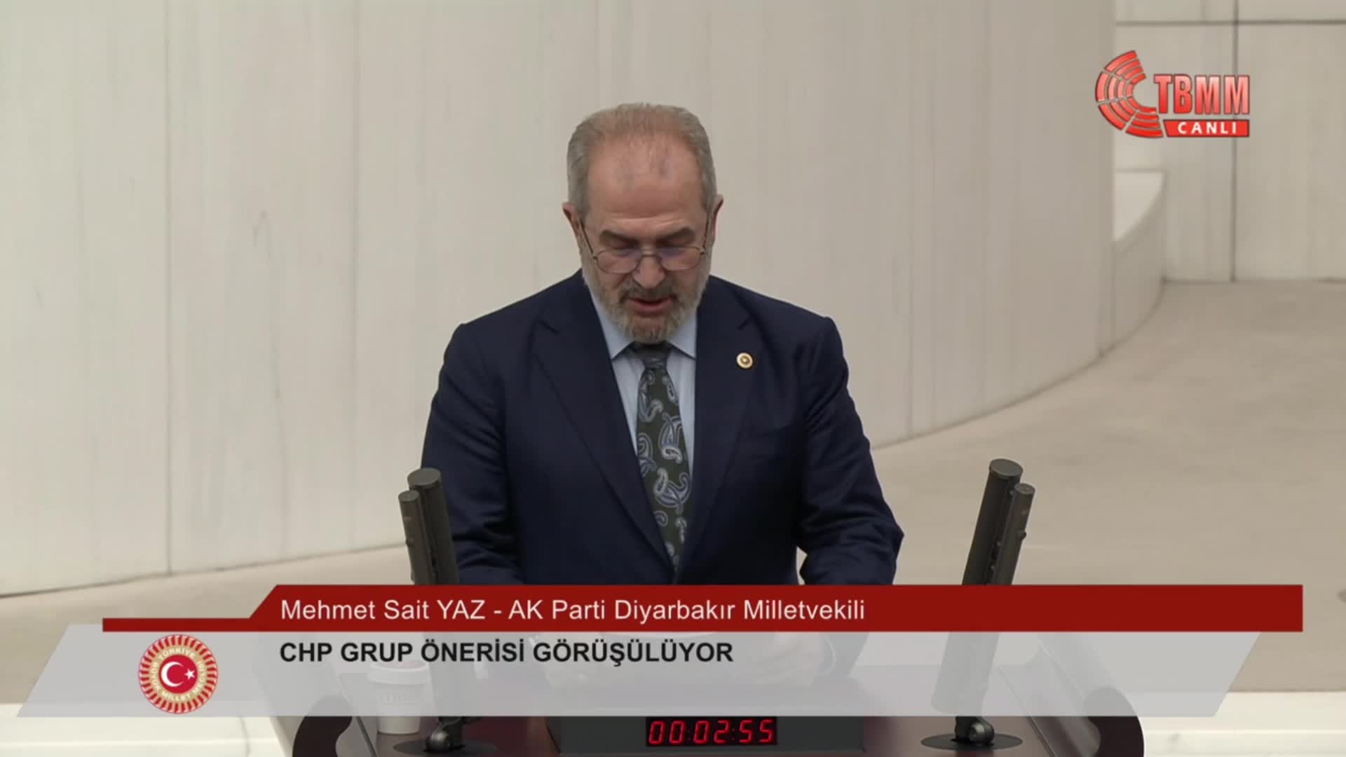 TBMM Genel Kurulu... CHP'li Başarır'dan AK Partili Yaz'a: Devlet kadroları Menzil’den değil milletten, FETÖ’den değil, halktan alınmalı