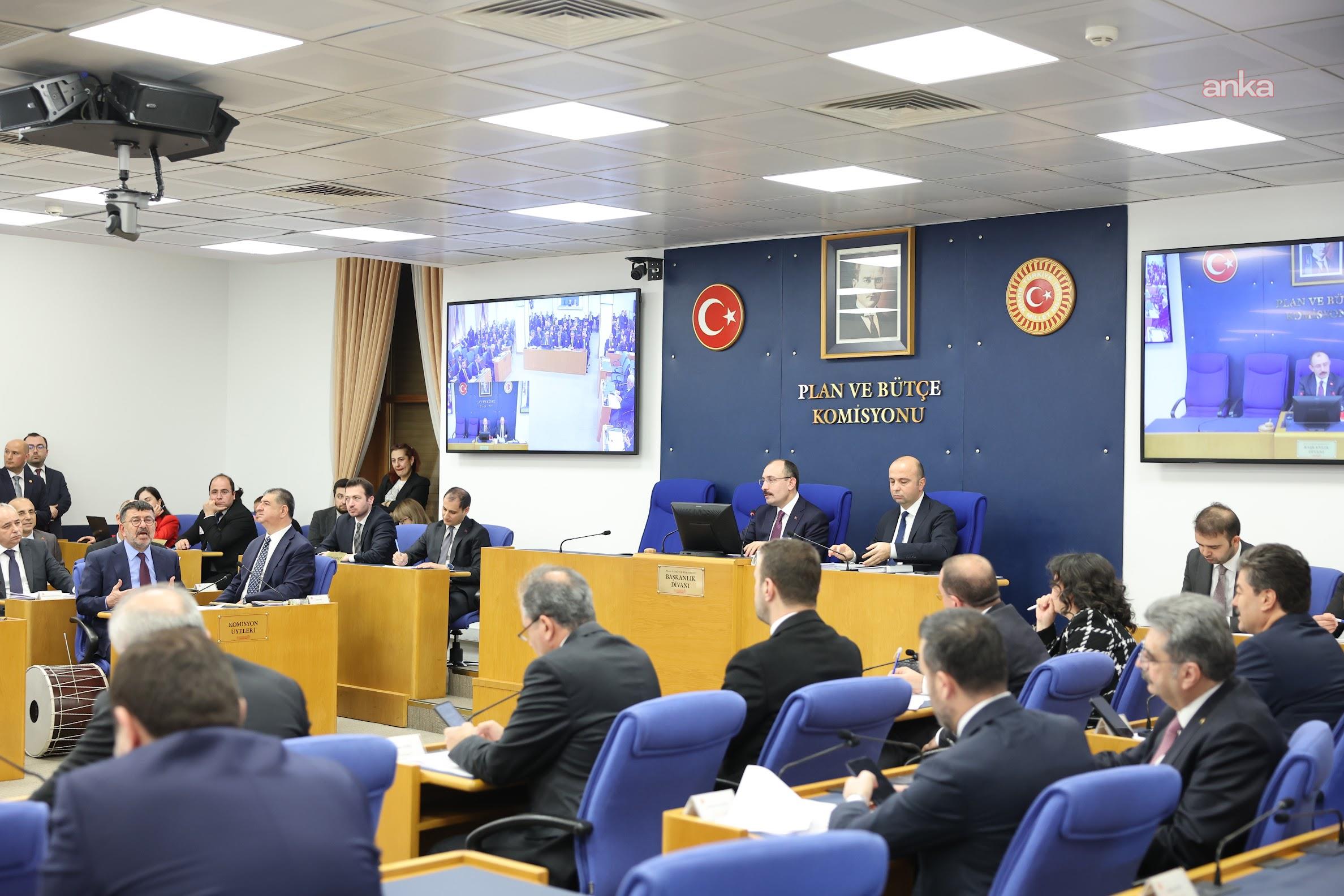 TBMM Plan ve Bütçe Komisyonu... CHP'li Ocaklı'dan AK Partili Şahin'e:  Emekli maaşını asgari ücret seviyesine getirmek için çaba göster. Bu kabul edilmezse de oturma orada