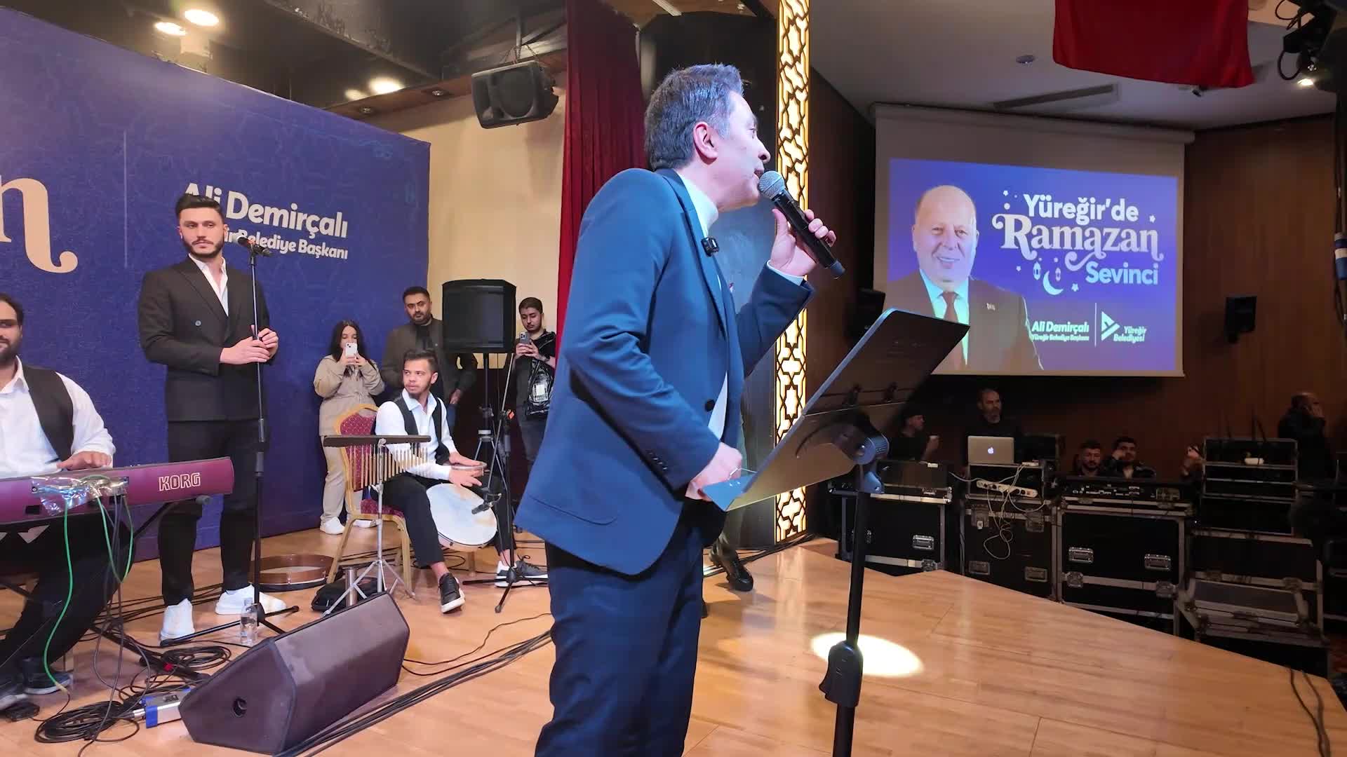 Yüreğir’de ramazan ayına özel Abdurrahman Önül konseri