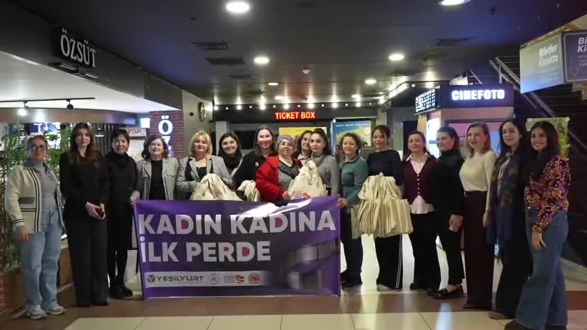 Samsun Atakum’da, kadınlar sinema etkinliğinde bir araya geldi