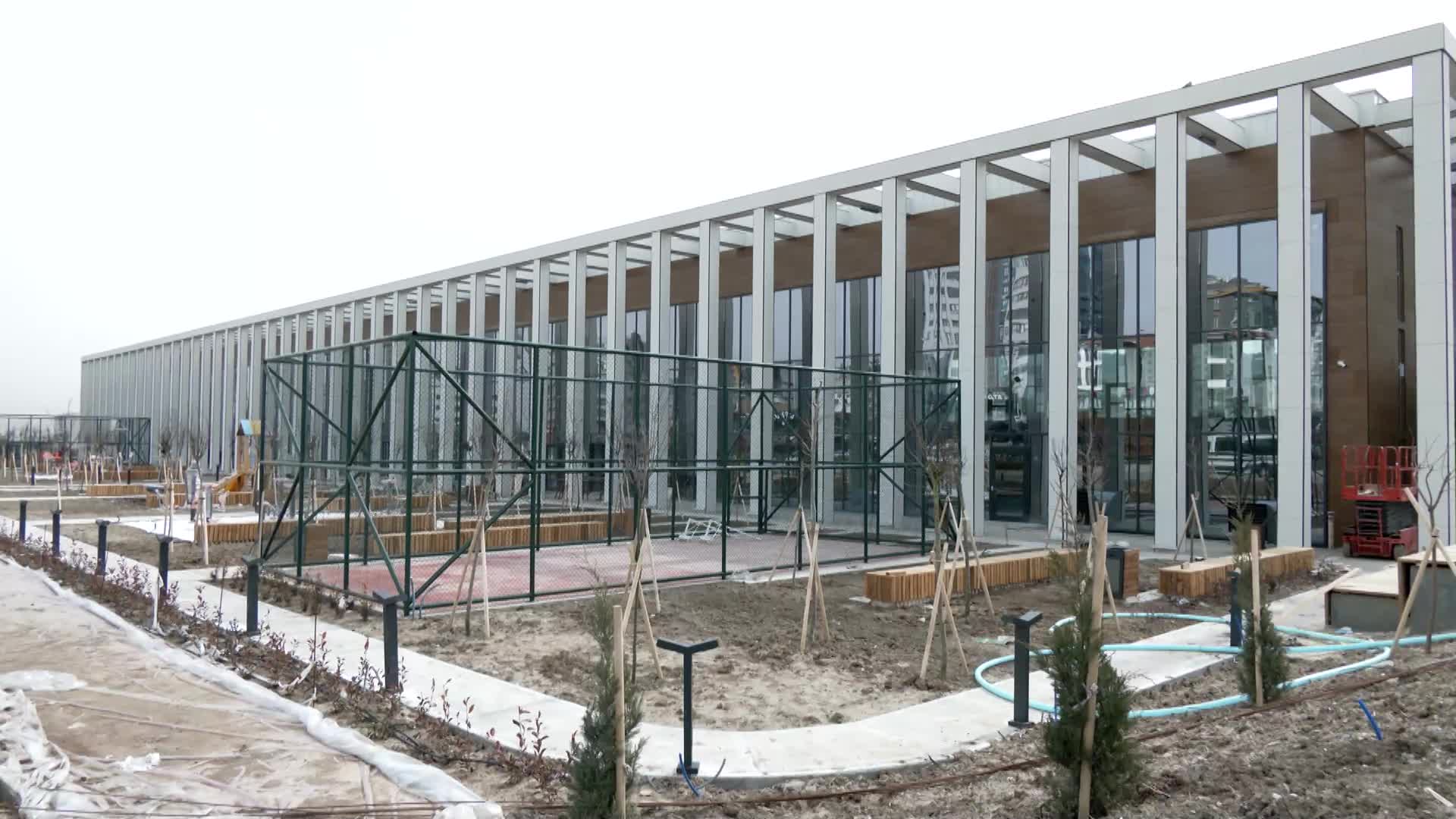 Etimesgut Bağlıca Spor Merkezi hizmete açılmaya hazırlanıyor… Mansur Yavaş: “Sporun herkes için ulaşılabilir olduğu bir Başkent için çalışmaya devam ediyoruz