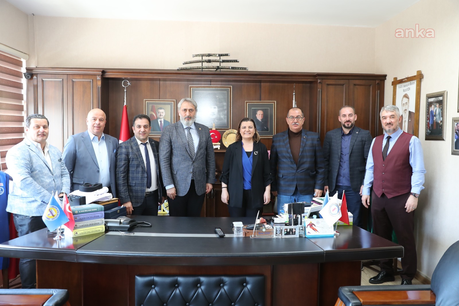 İZMİT BELEDİYE BAŞKANI HÜRRİYET'TEN KASKF'YE 35. YIL ZİYARETİ