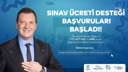 Silivri Belediyesi, öğrencilerin sınav başvuru ücretlerini karşılıyor