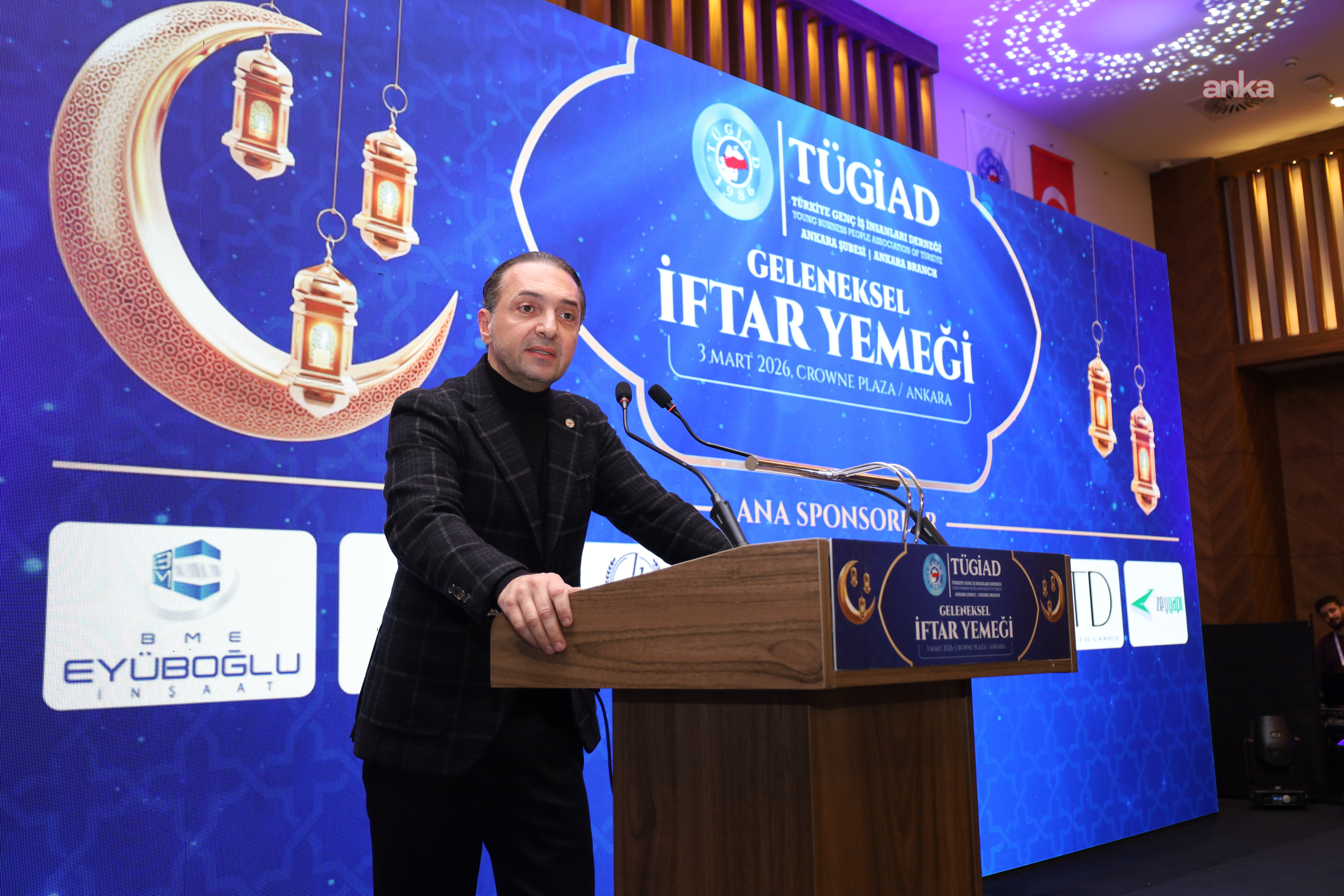 TÜGİAD Ankara Şubesi üyeleri iftarda buluştu