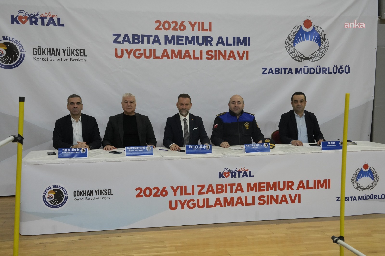 Kartal Belediyesi’nin zabıta memuru alım sürecinde mülakatlar tamamlandı