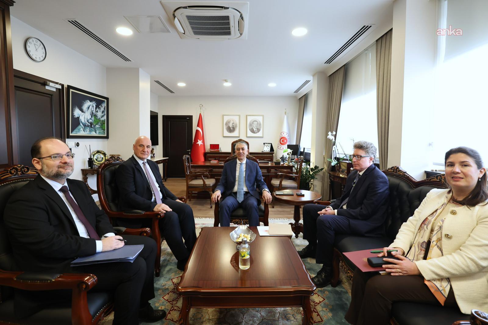 Dışişleri Bakan Yardımcısı Özel, Yunanistan'ın Ankara Büyükelçisi Bizakis'i kabul etti