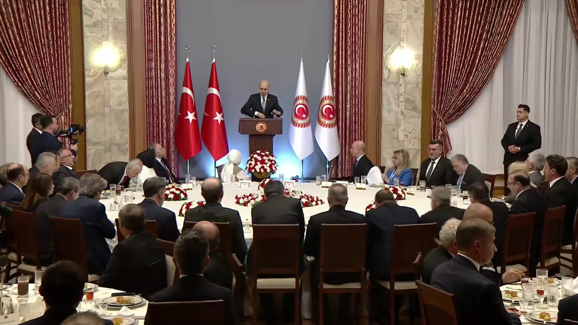 TBMM Başkanı Kurtulmuş: Birleşmiş Milletler Güvenlik Konseyi’nin New York’taki bir kafeden bir farkı kalmamıştır
