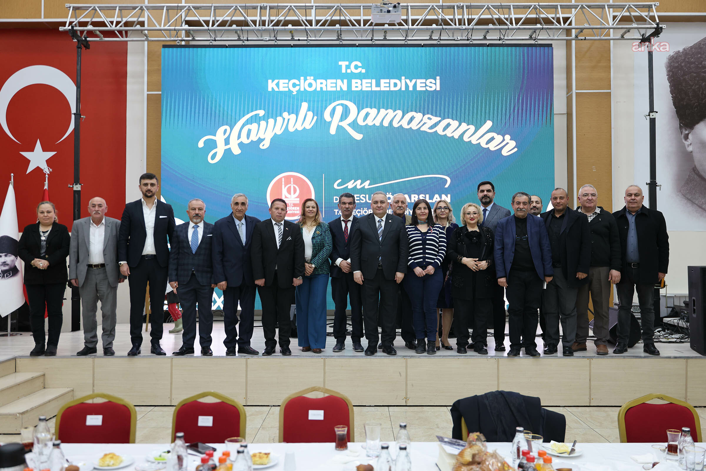 Keçiören Belediye Başkanı Özarslan, Orta Anadolulu vatandaşları iftarda ağırladı