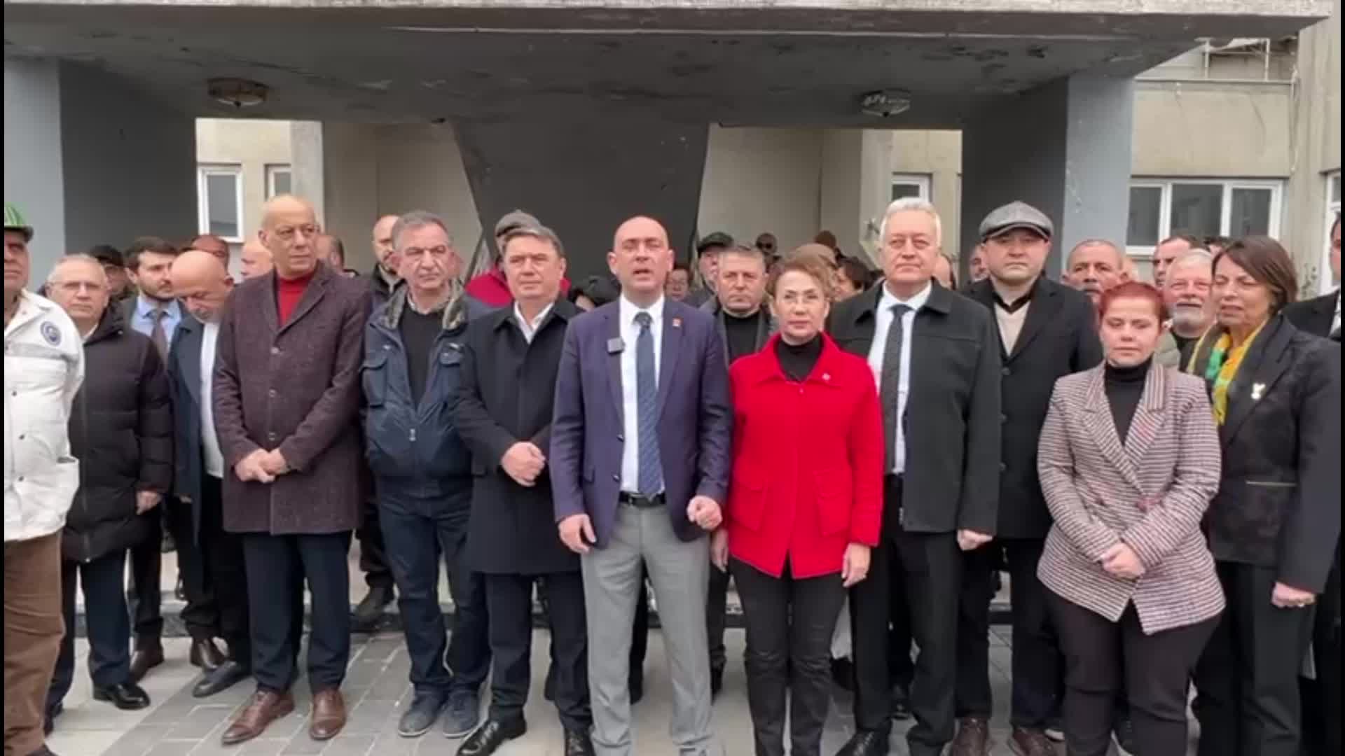 CHP Zonguldak İl Başkanı Devrim Dural: "TTK'da üretimin durması AK Parti'nin yanlış politikalarının sonucu"