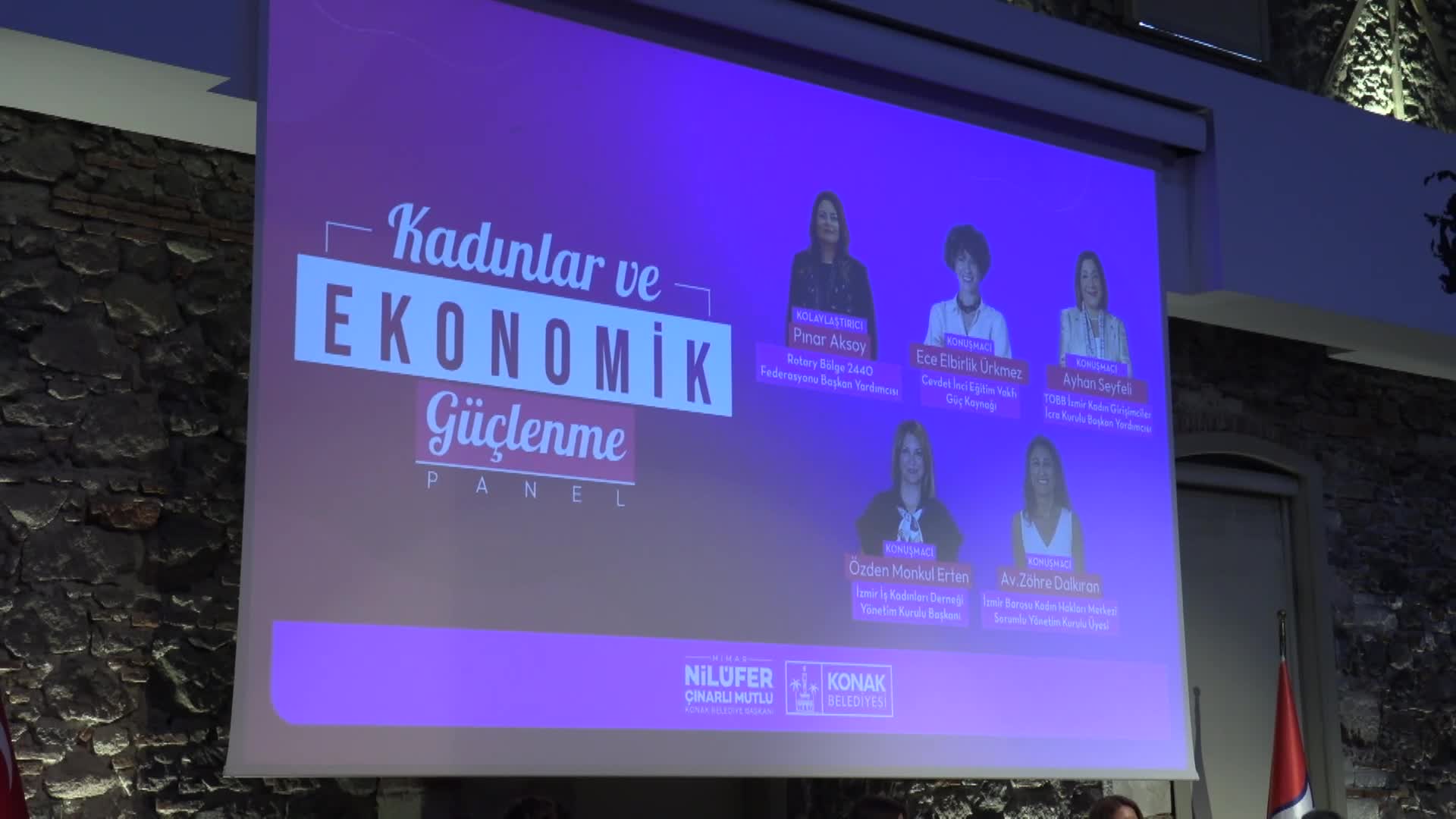 Konak'ta “Kadınlar ve Ekonomik Güçlenme” paneli düzenlendi