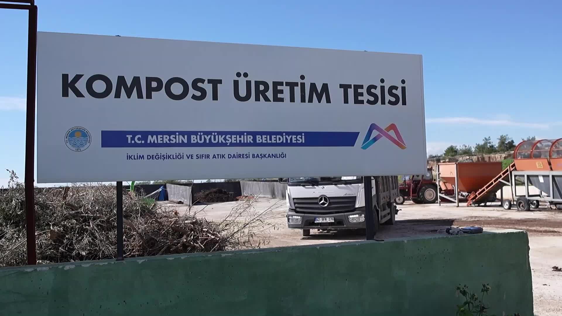 Mersin Büyükşehir'den sıfır atık atağı... 835 ton organik atık, komposta dönüştürüldü