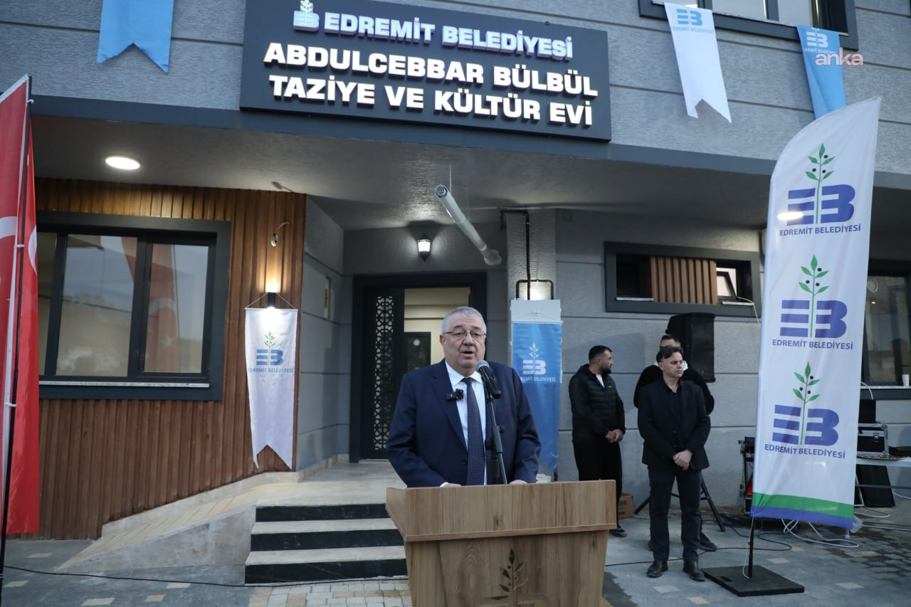 Edremit Belediyesi, Abdulcebbar Bülbül Taziye ve Kültür Evi'ni hizmete açtı