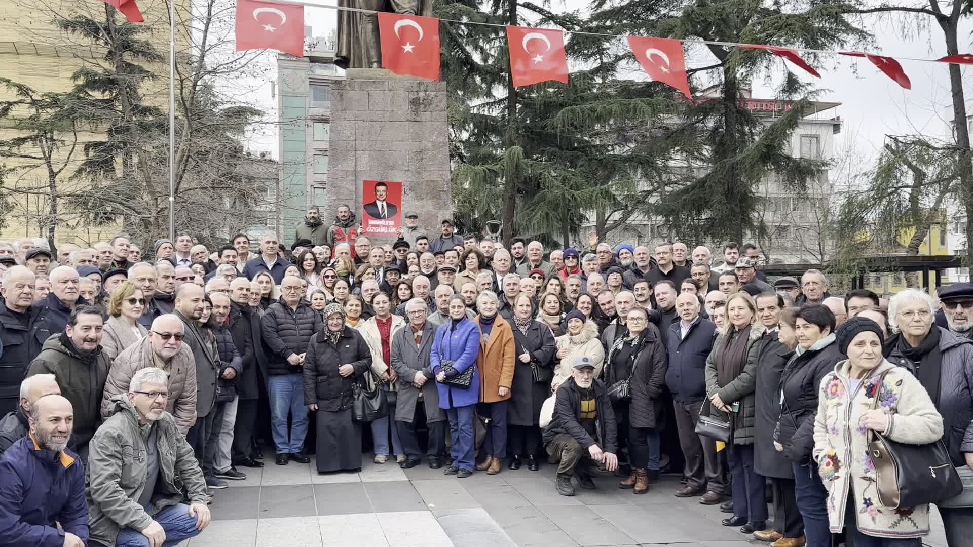 CHP Trabzon İl Başkanı Mustafa Bak: "9 Mart'ta başlayacak olan duruşmada Trabzon olarak tüm gücümüzle Ekrem Başkanımızın yanında olacağız”
