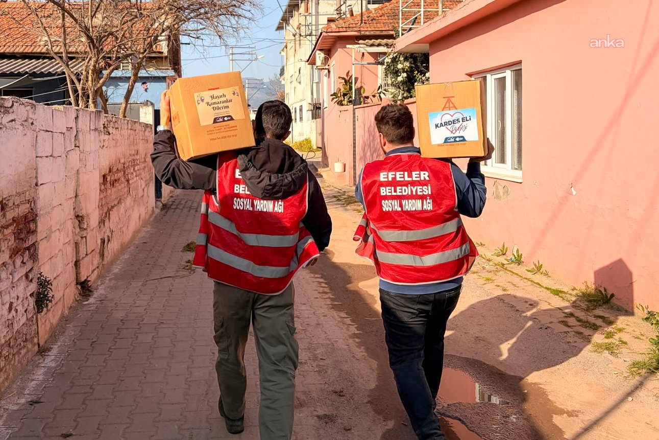 Efeler Belediyesi'nden "Kardeş Eli" dayanışması
