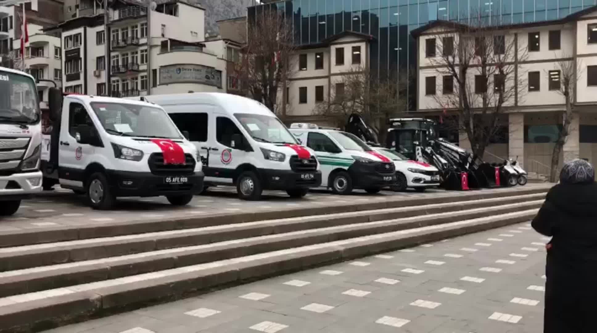 Amasya Belediyesi araç filosunu yeniledi