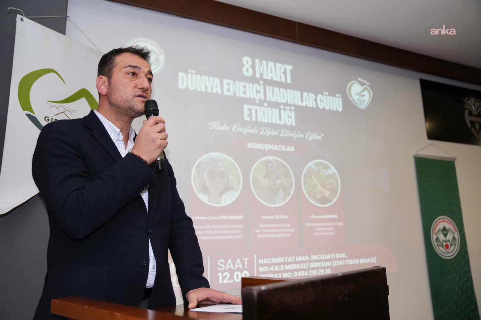 Giresun'da kadın emeğinin dijital dönüşümü masaya yatırıldı