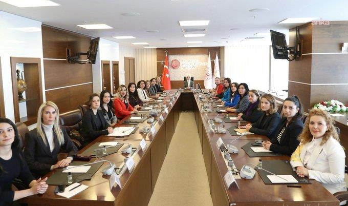 Bakan Göktaş, baroların Kadın ve Çocuk Hakları Komisyonu Başkanları ile bir araya geldi