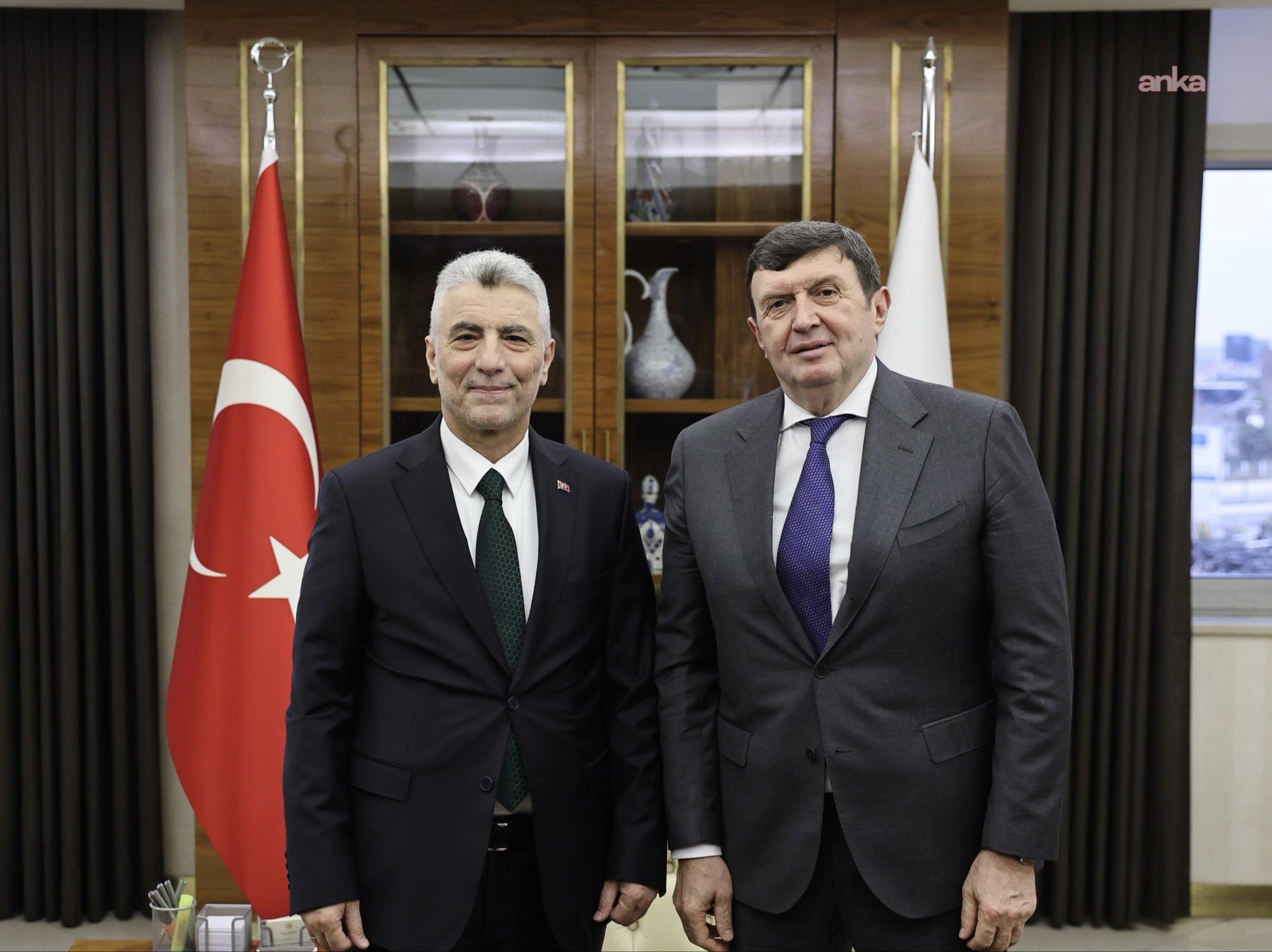 Ticaret Bakanı Ömer Bolat, Sırbistan Büyükelçisi Jovanovic’i kabul etti